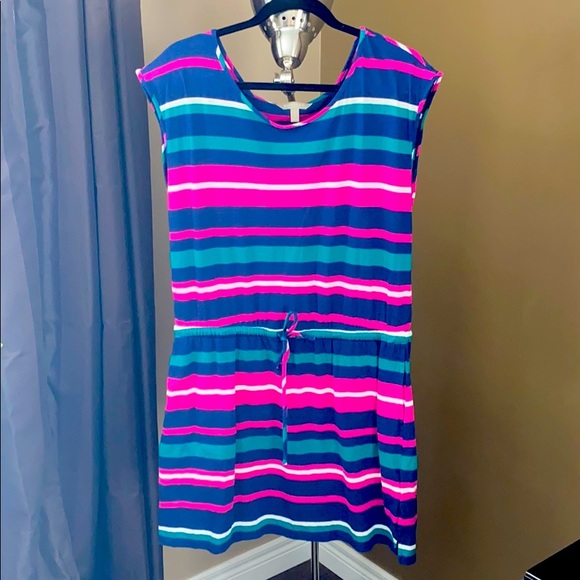 Banana Republic Stripped Dress - Picture 1 of 3